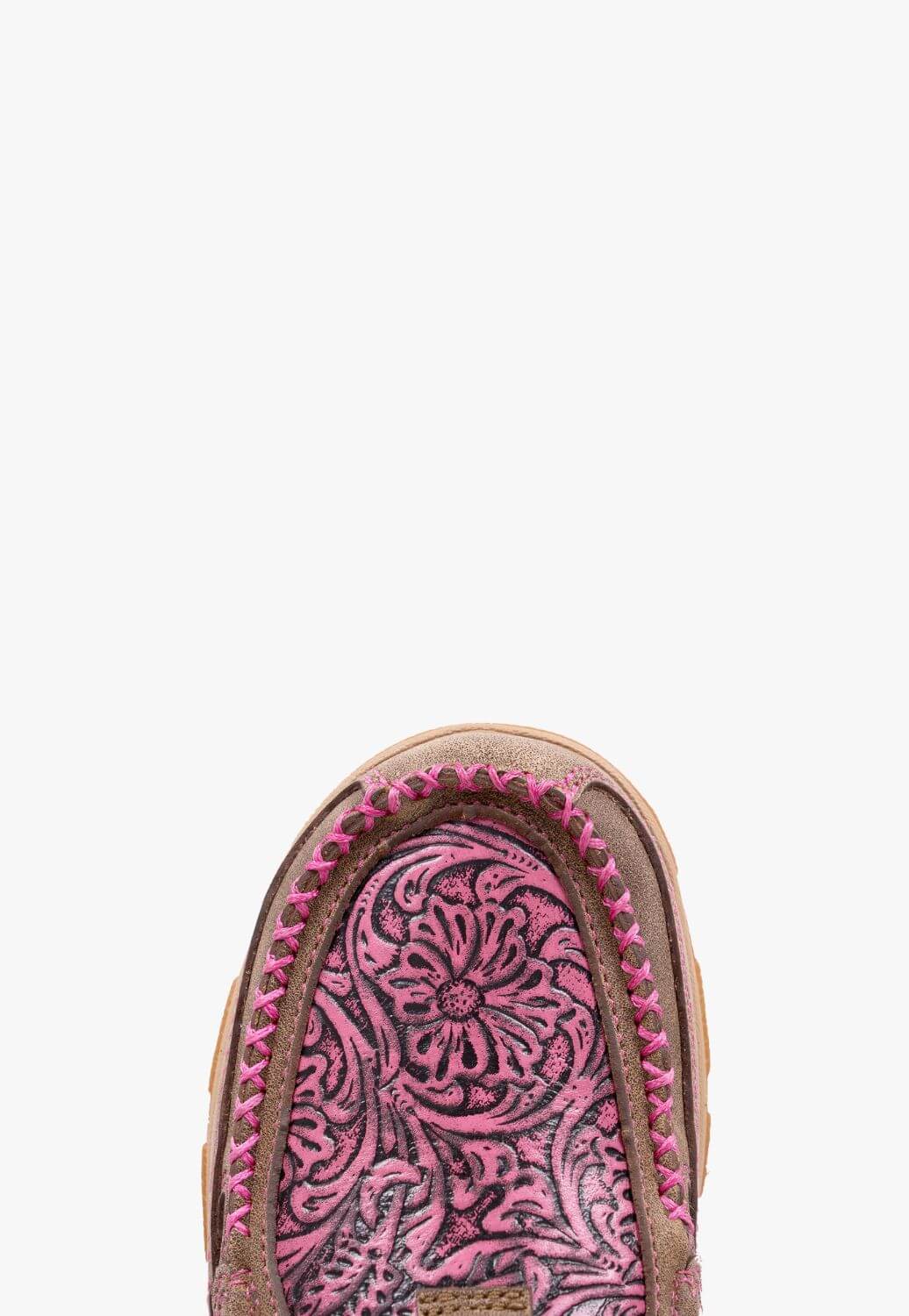 Twisted X Womens Tooled Cellstretch Slip On Moc