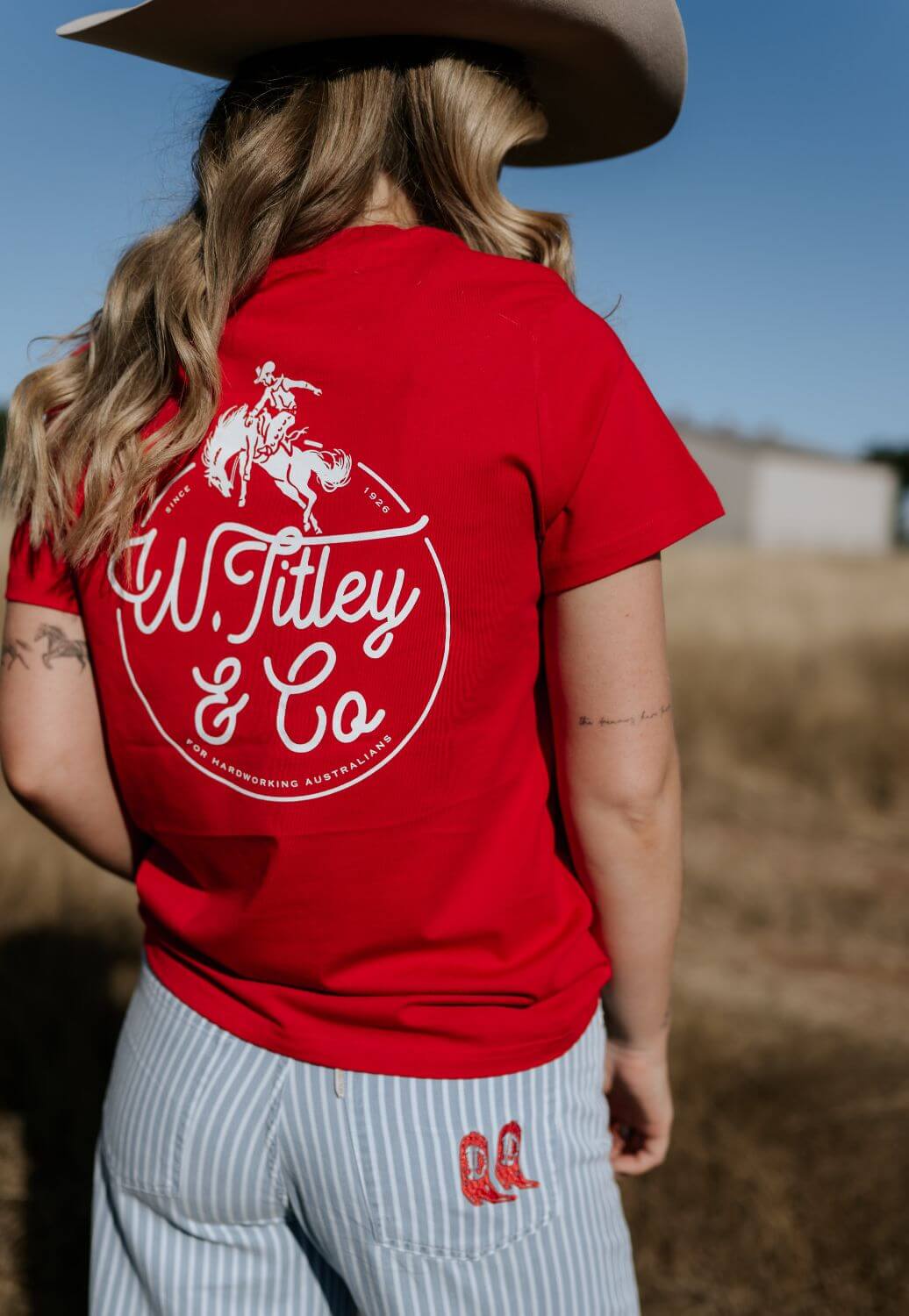 W. Titley & Co Womens Bronc T-Shirt