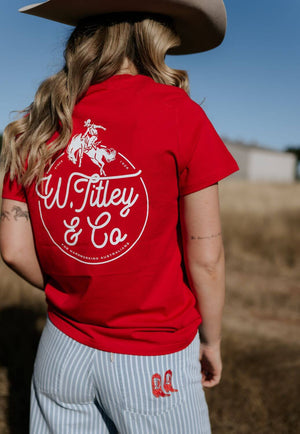 W. Titley & Co Womens Bronc T-Shirt