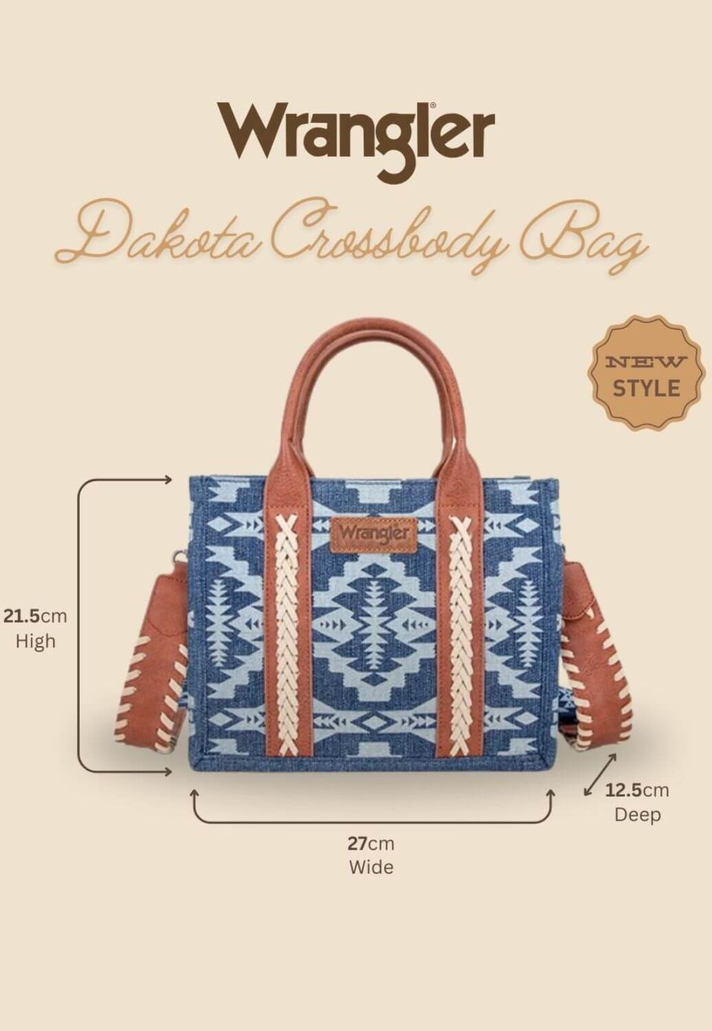 Wrangler Dakota Crossbody Bag