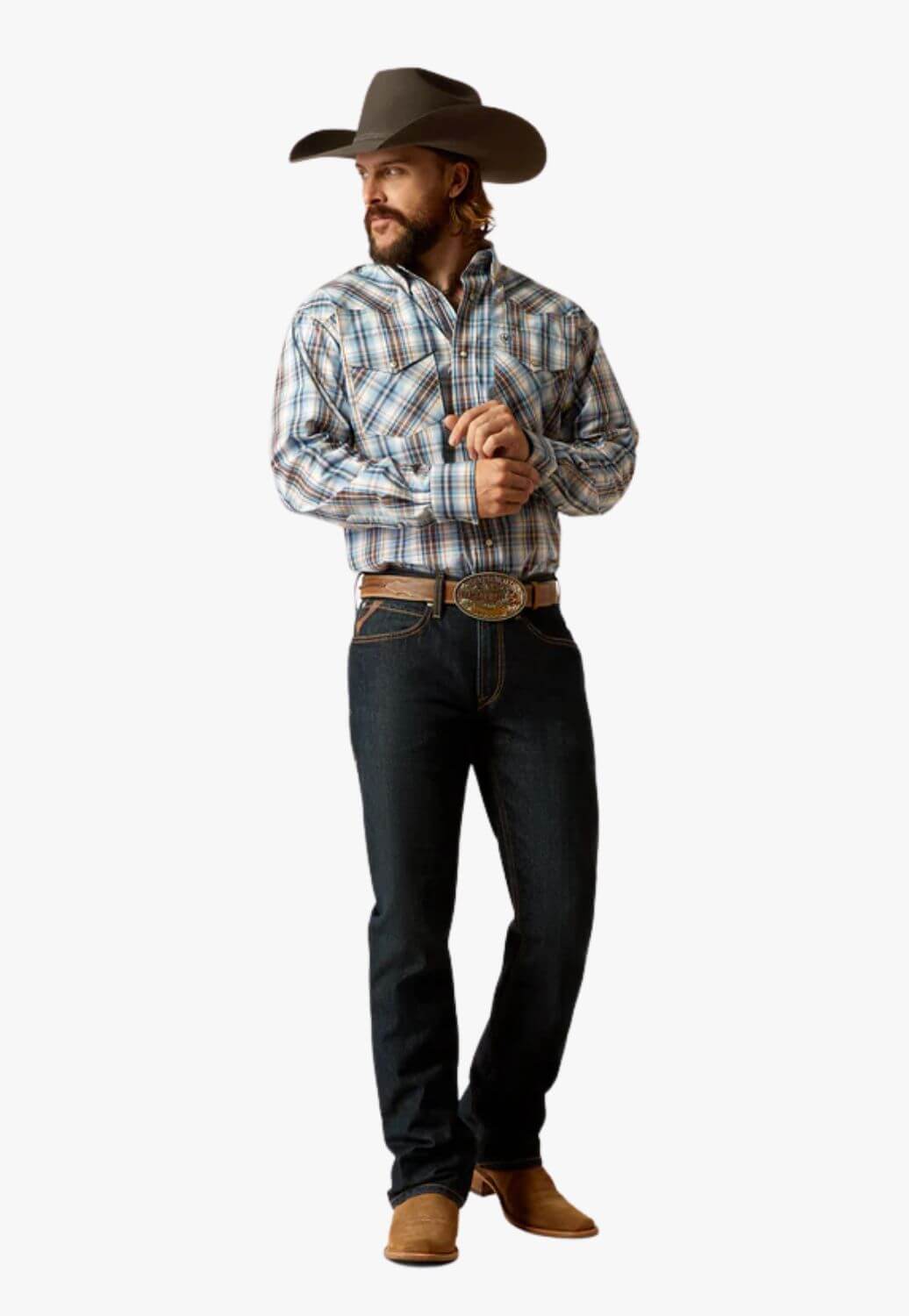 Ariat Mens Pro Series Ryland Snap Long Sleeve Shirt