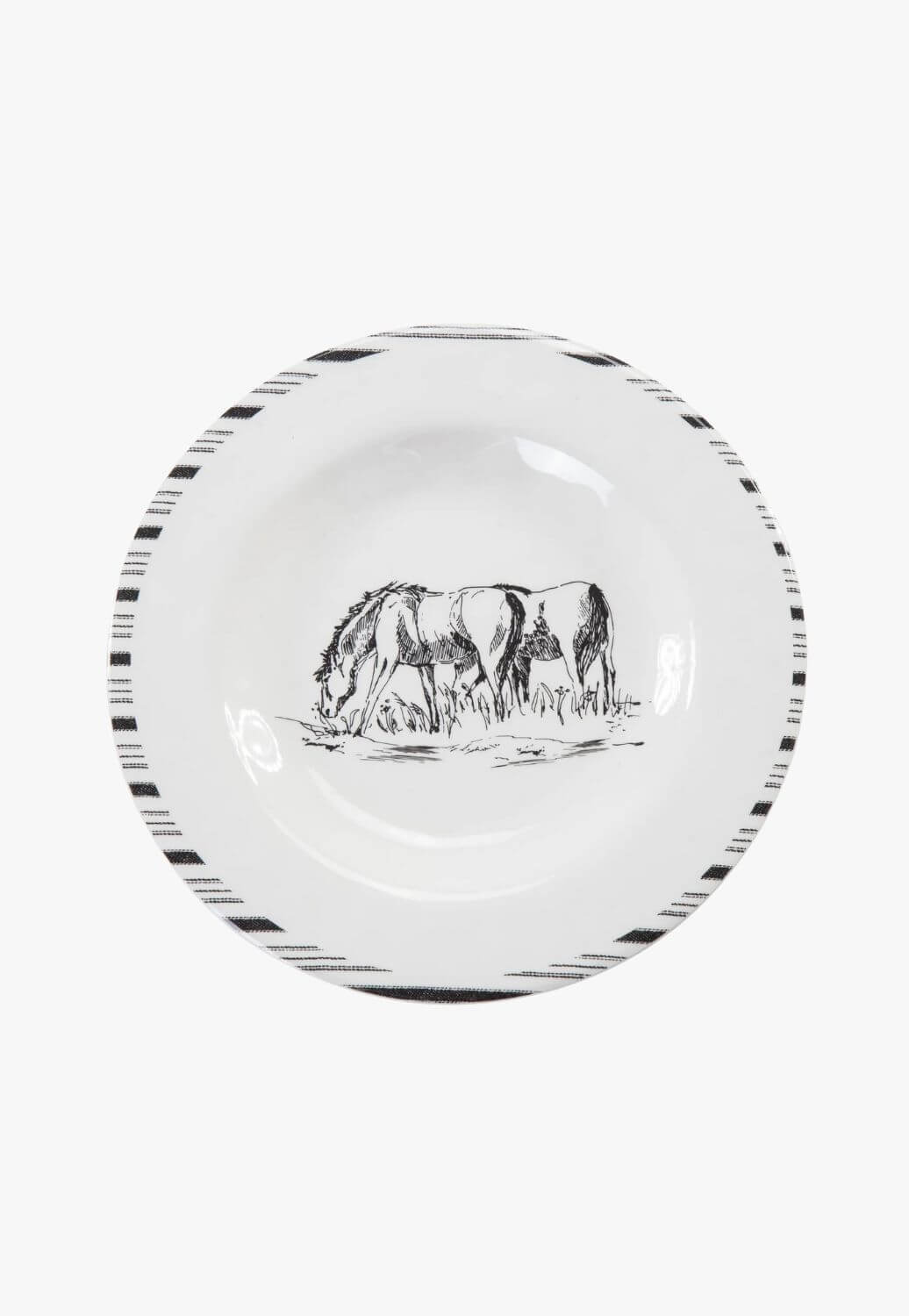 Ranch Life 14 Pc Melamine Dinnerware Set