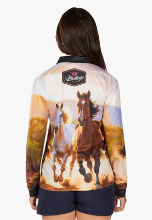 Bullzye Womens Gallop Long Sleeve Shirt