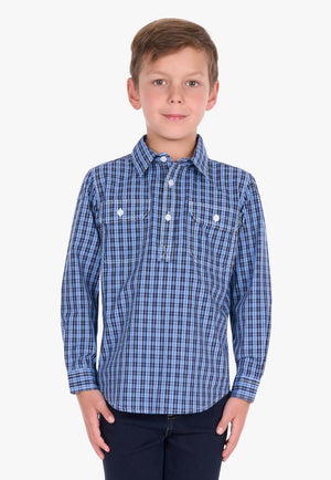 Hard Slog Boys Wyatt Long Sleeve Shirt