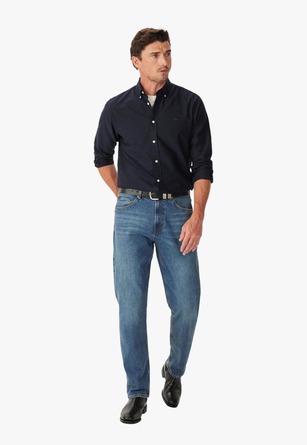R.M. Williams Mens Clapton Oxford Shirt