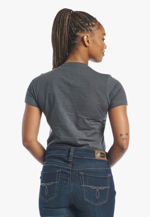 Justin Womens Graphic T-Shirt