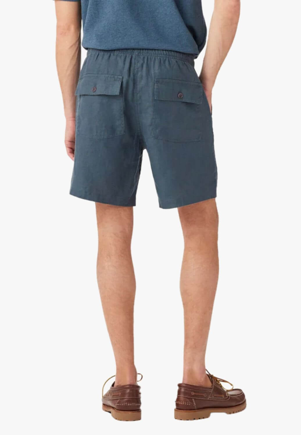 R.M. Williams Mens Linen Rugby Shorts