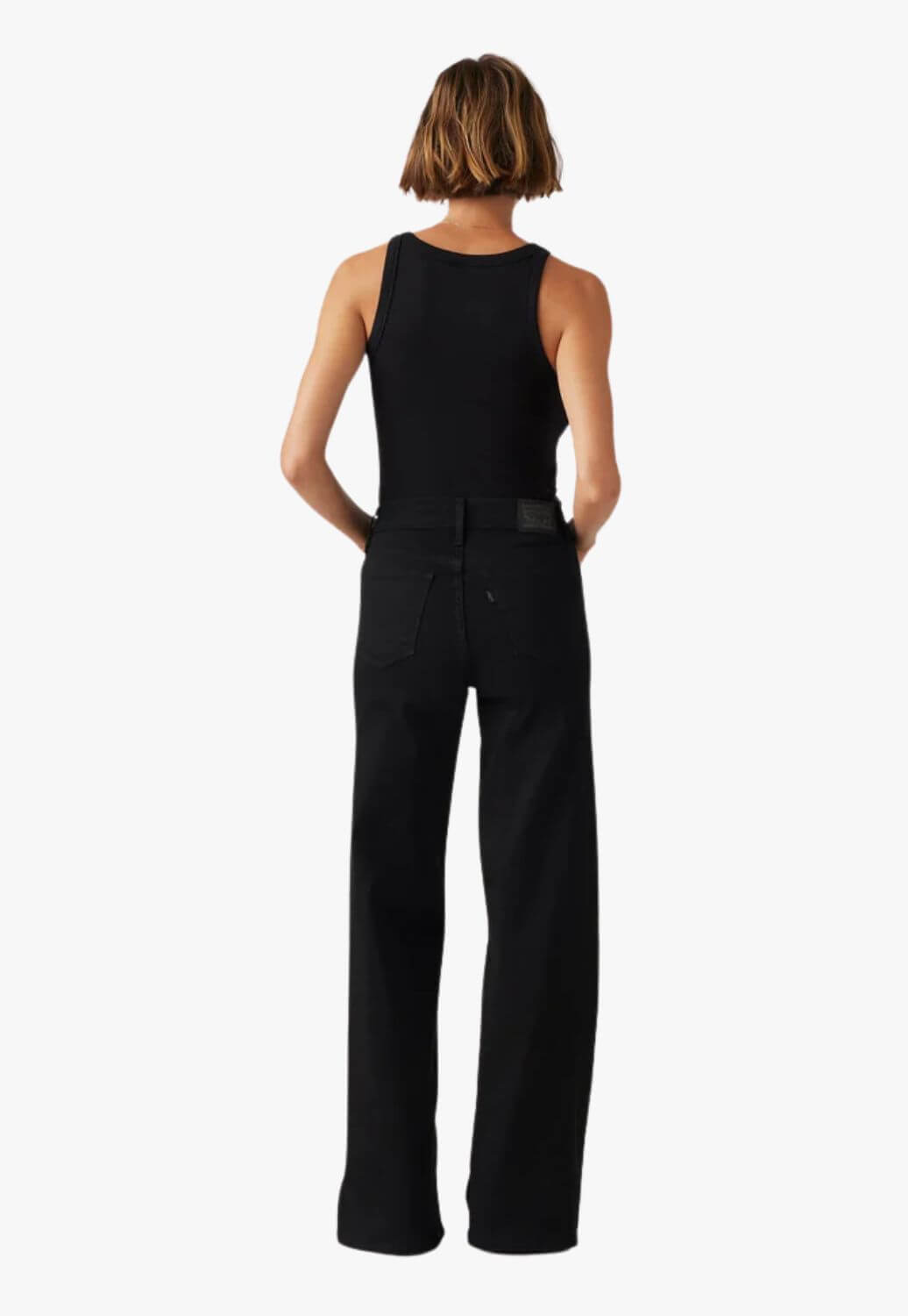 Levis Womens 318 Shaping Wide Leg Jean