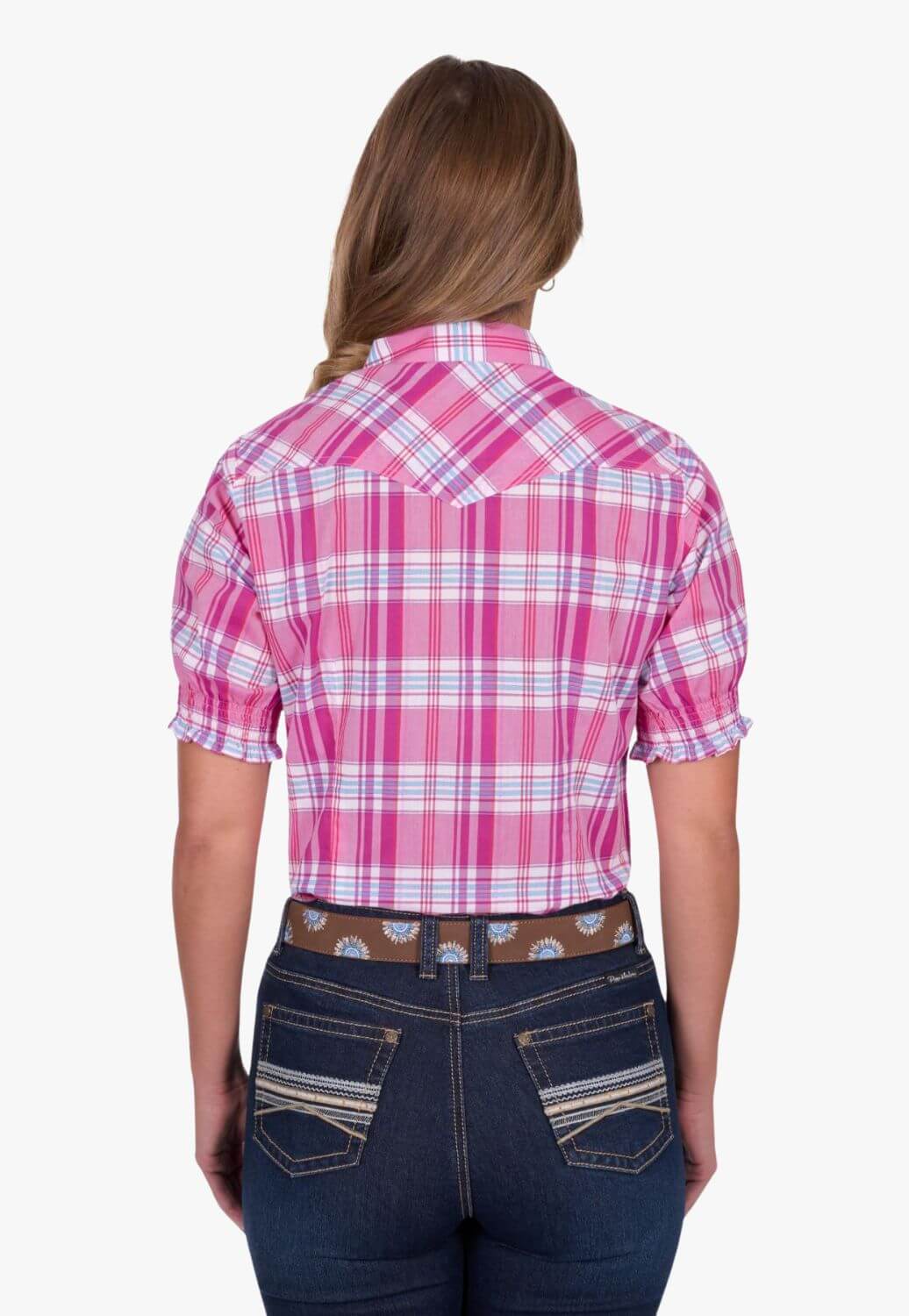 Pure Western Womens Leni Short Sleeve Shirt