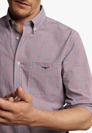 R.M. Williams Mens Whyalla Poplin Long Sleeve Shirt