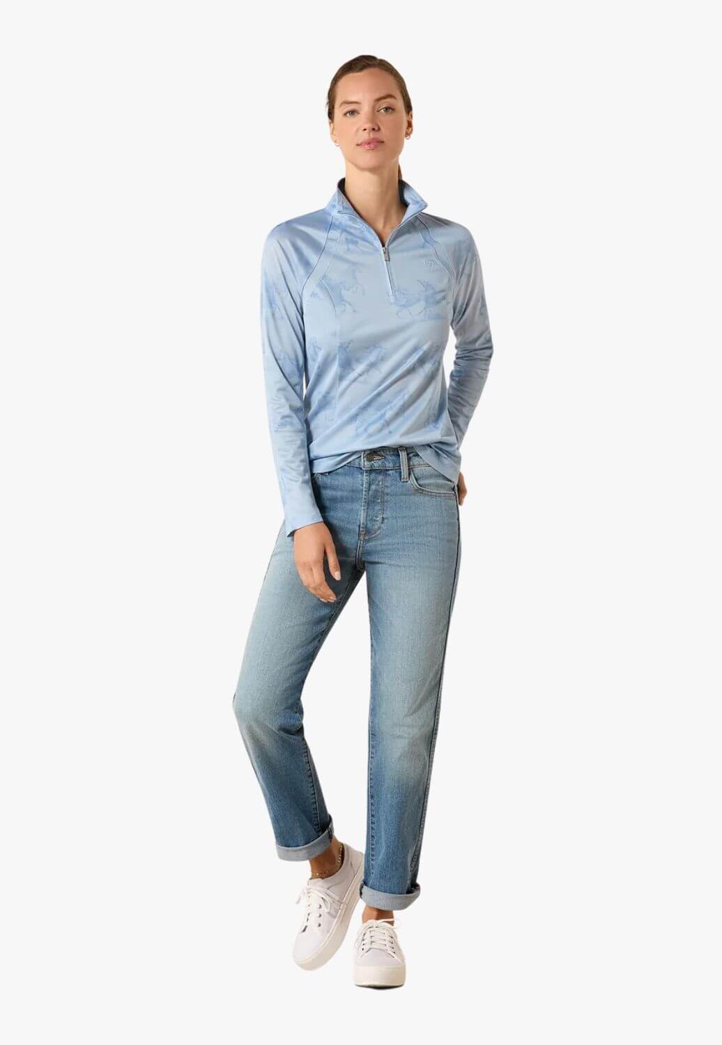 Ariat Womens Sunstopper 3.0 1/4 Zip Top