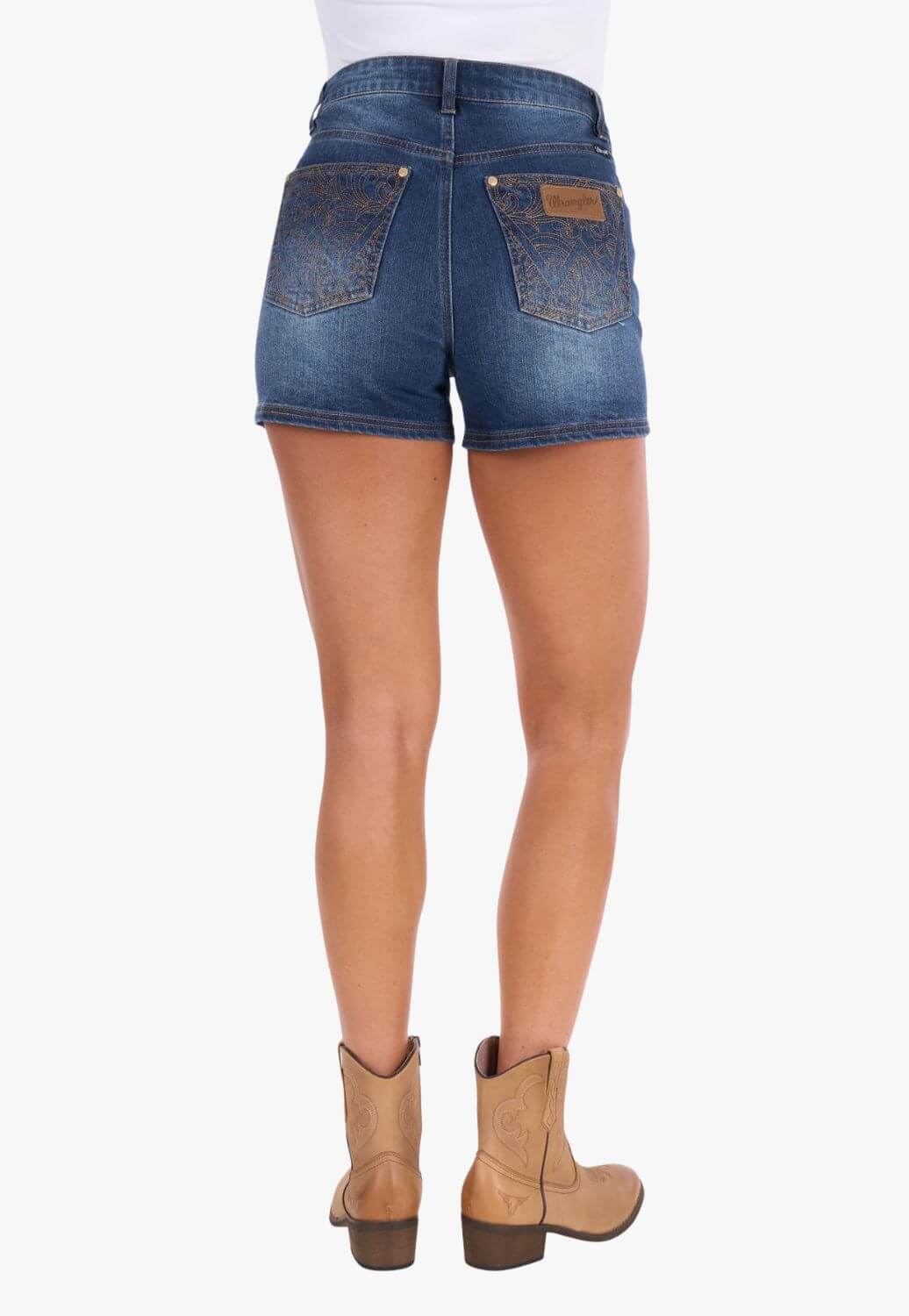 Wrangler Womens Summer High Rise Shorts