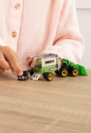 John Deere Monster Treads Eco Snap Barn Yard Play Set