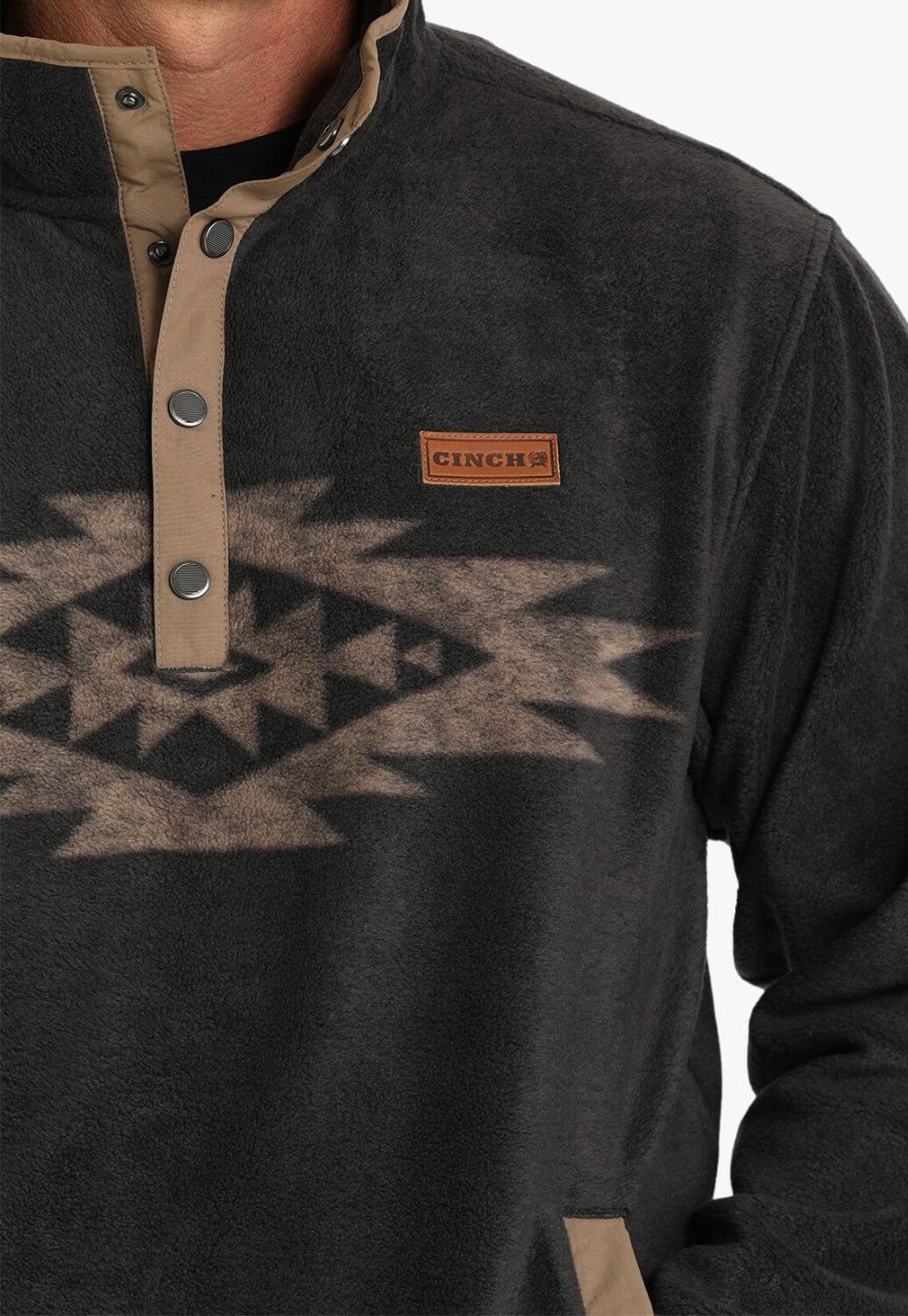 Cinch Mens Fleece Pullover