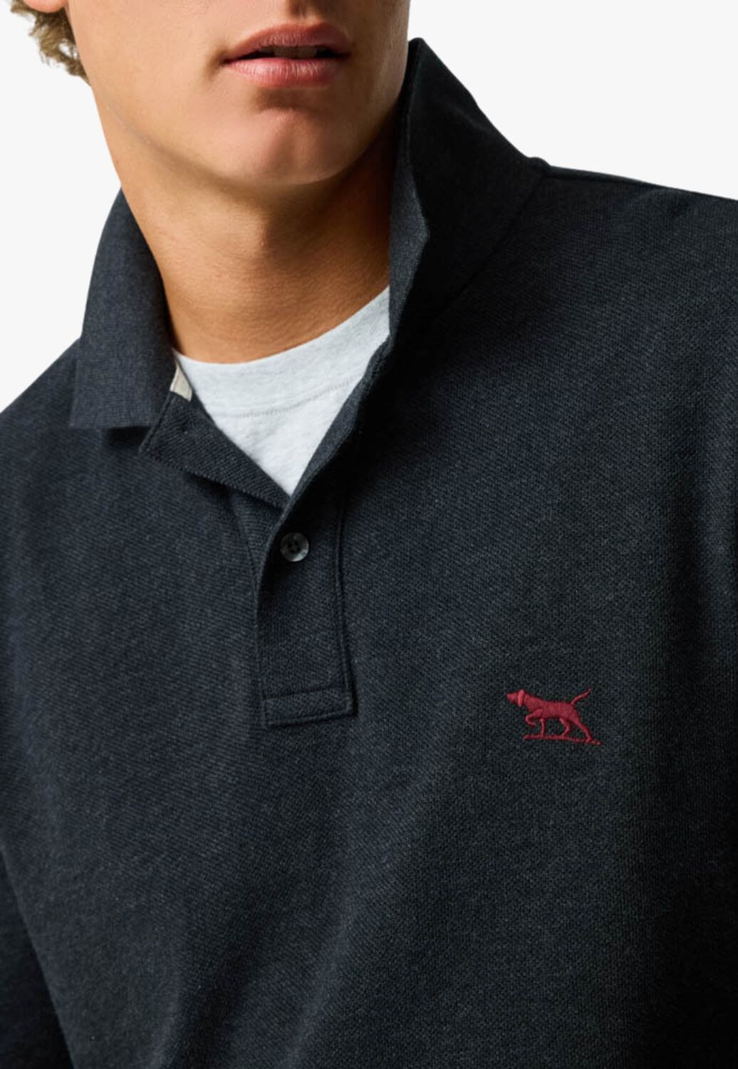 Rodd &amp; Gunn Mens The Gunn Long Sleeve Polo