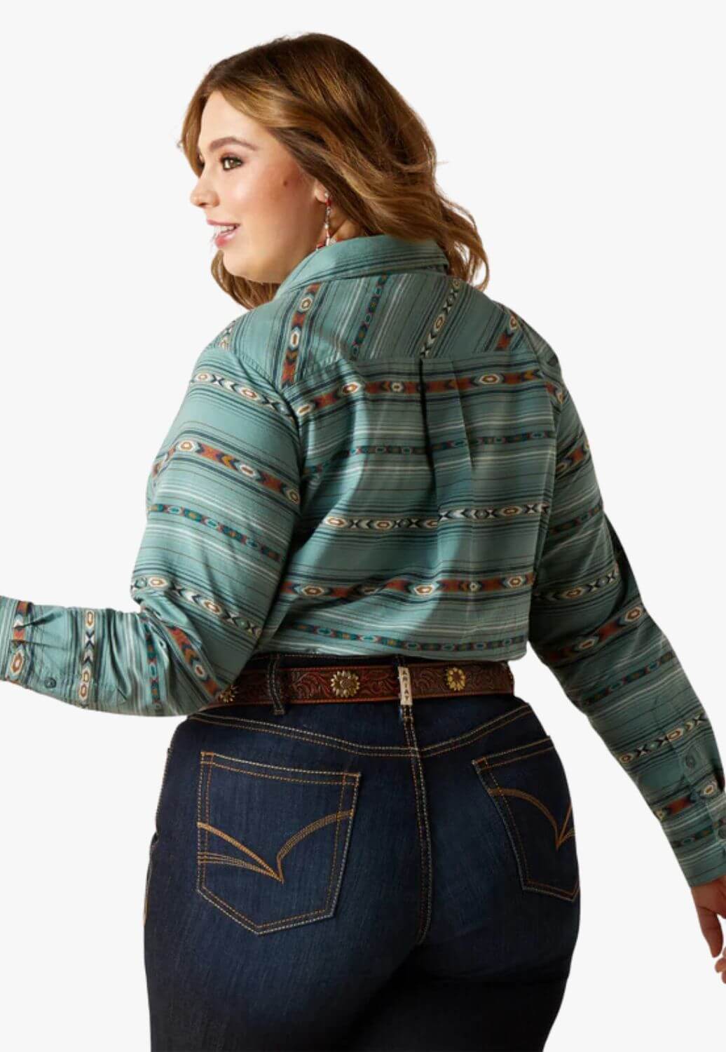 Ariat Womens Real Billie Jean Long Sleeve Shirt