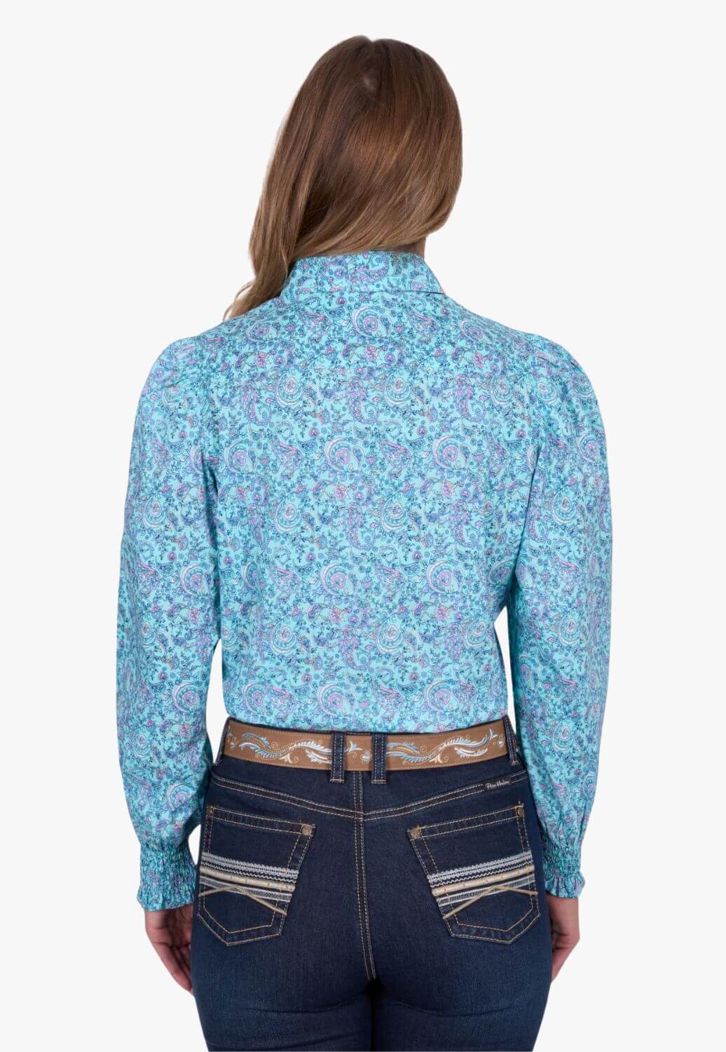 Pure Western Womens Riley Long Sleeve Shirt