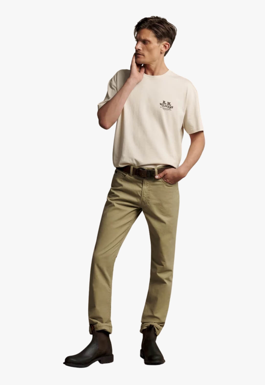 R.M. Williams Mens Kandos T-Shirt
