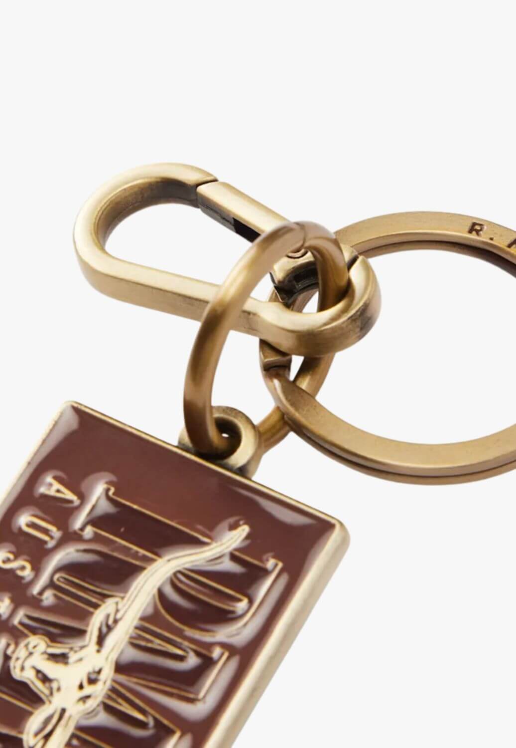 R.M. Williams Heritage Logo Enamel Keyring