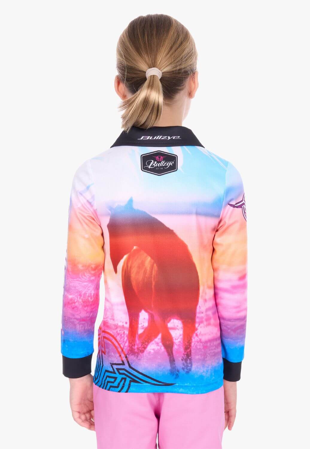 Bullzye Girls Gallop Long Sleeve Shirt
