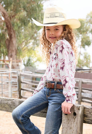 Wrangler Girls Doreen Long Sleeve Shirt