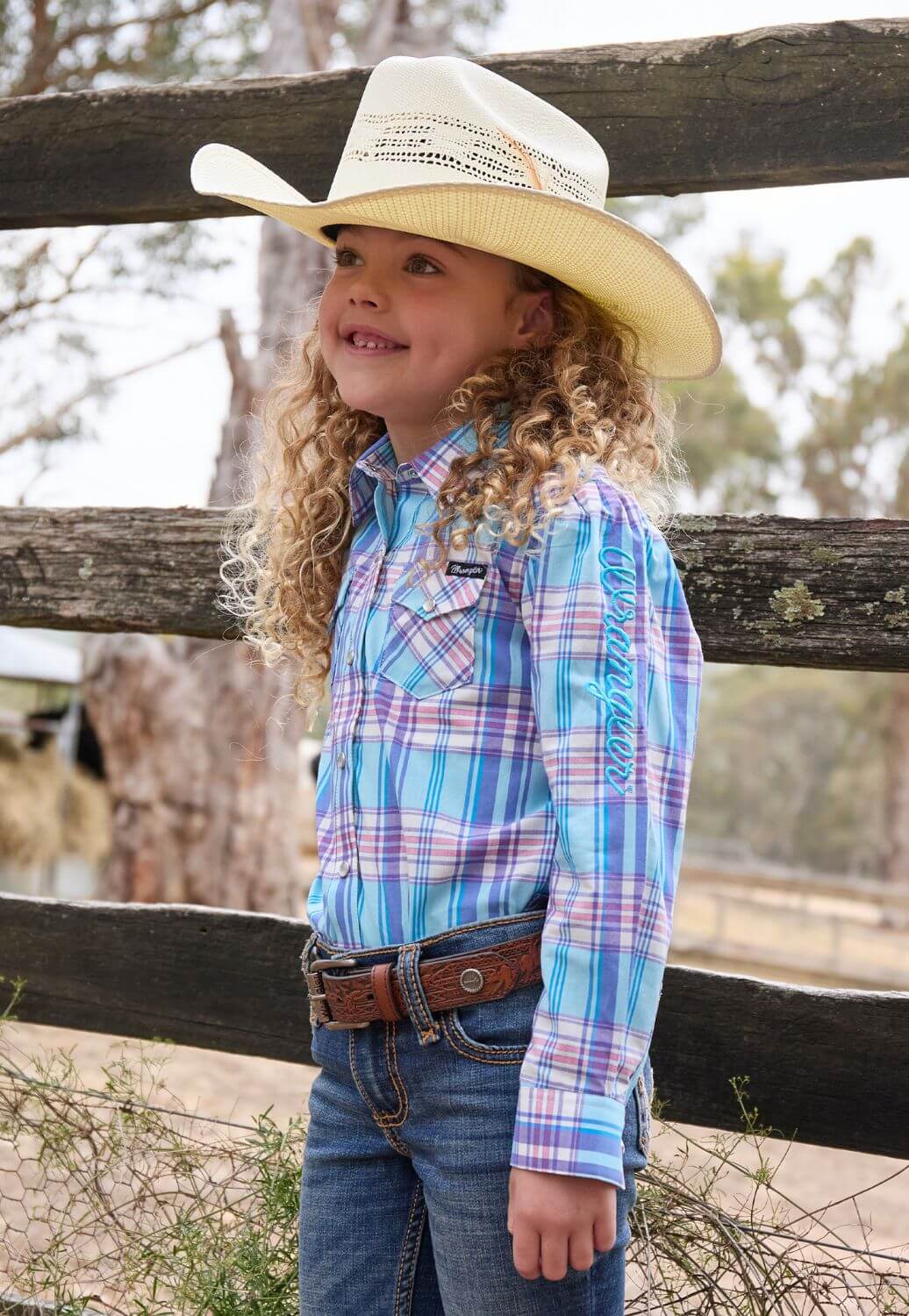 Wrangler Girls Emily Long Sleeve Shirt