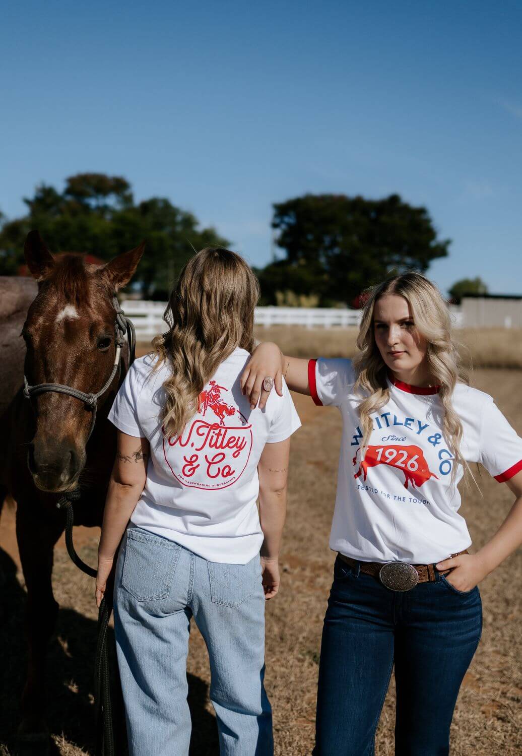 W. Titley & Co Womens Bronc T-Shirt