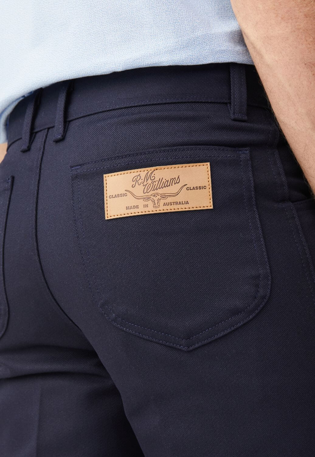 R.M. Williams Mens Easycare Ringer Jean (Australian Made)