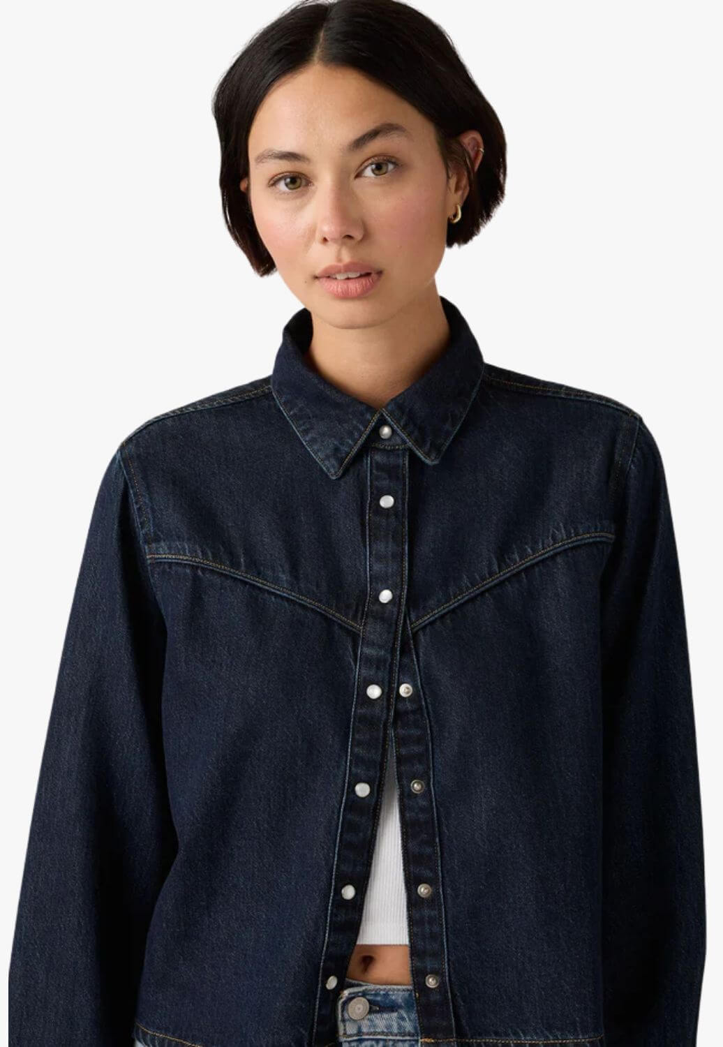 Levis Womens Logan Tencel Shacket