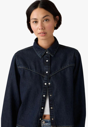 Levis Womens Logan Tencel Shacket