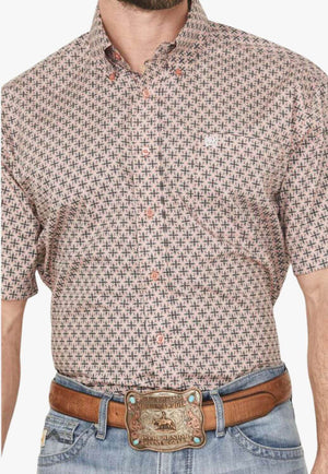 Cinch Mens Short Sleeve Shirt