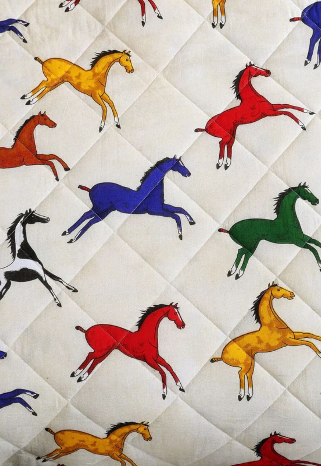 Wild Horses Reversible Quilt Set - Single