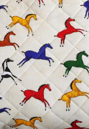 Wild Horses Reversible Quilt Set - Single