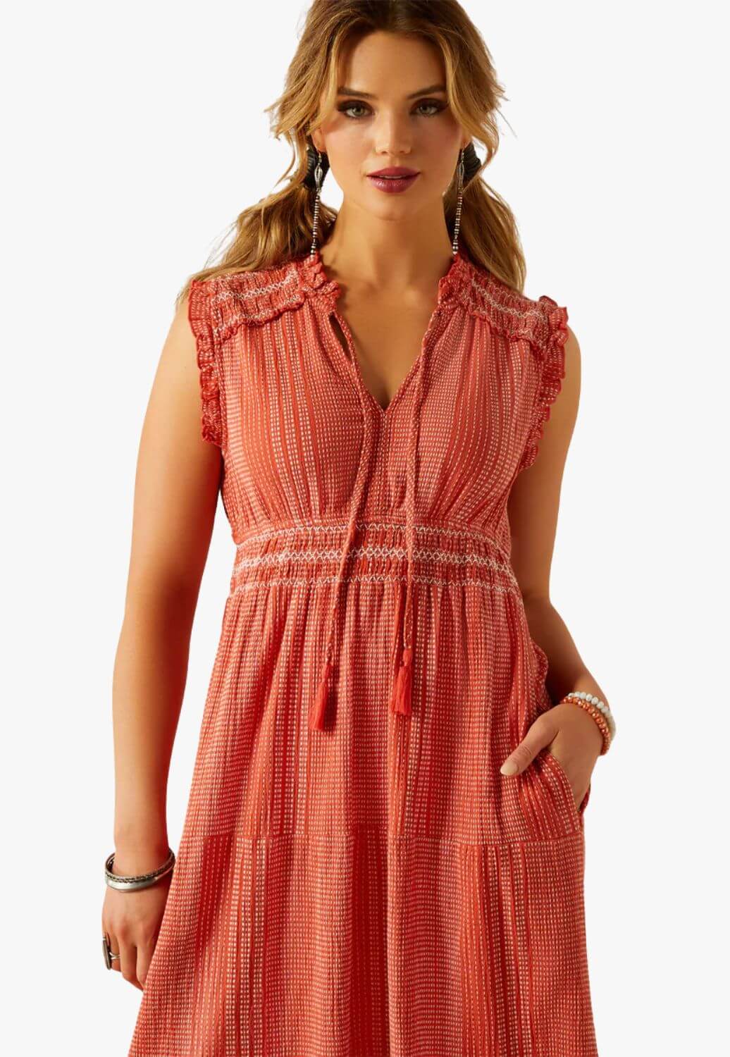 Ariat Womens Sunset State Of Mind Dress