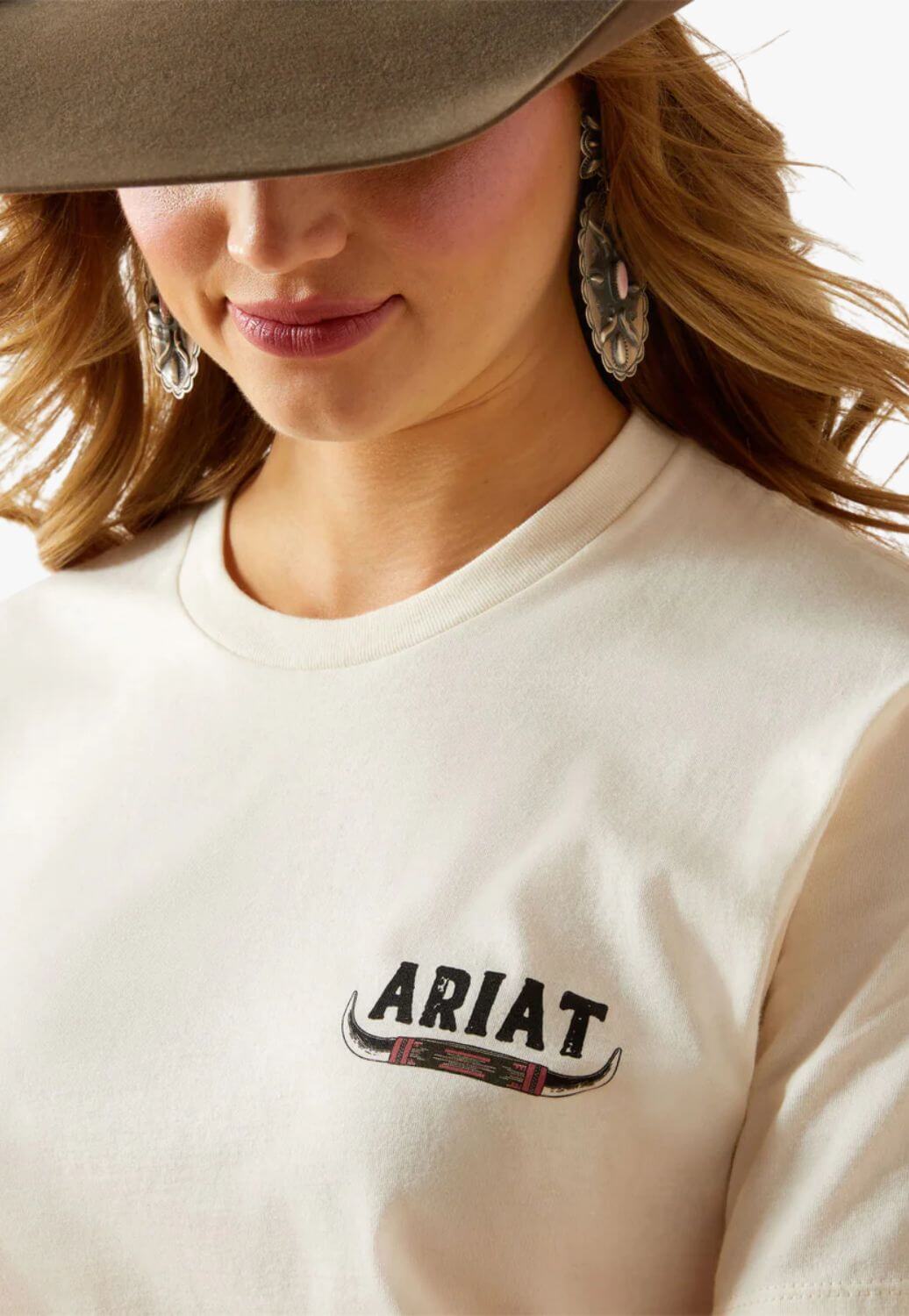 Ariat Womens Bull Horn T-Shirt