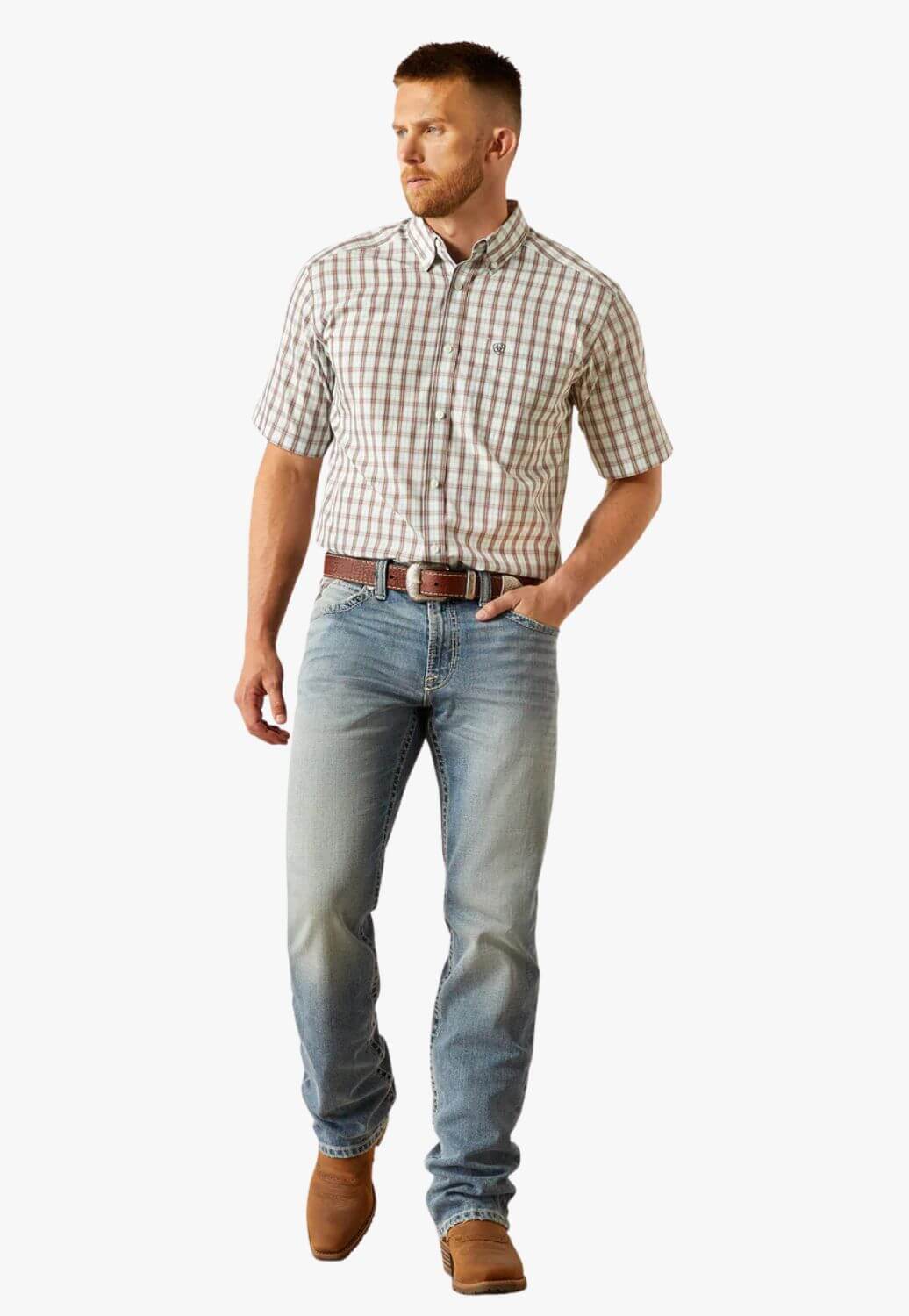 Ariat Mens Elton Short Sleeve Shirt