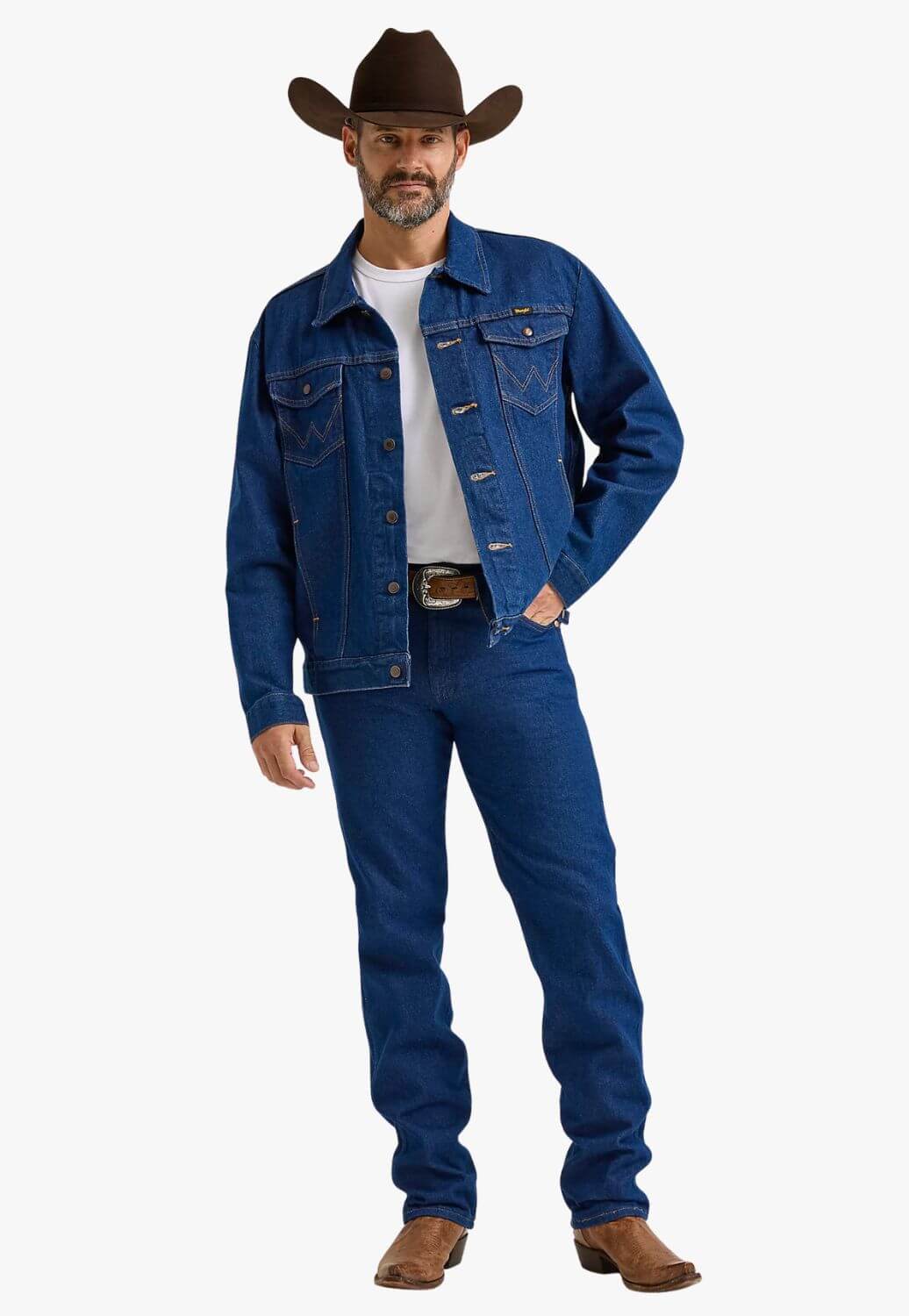 Wrangler Mens Classic Denim Jacket