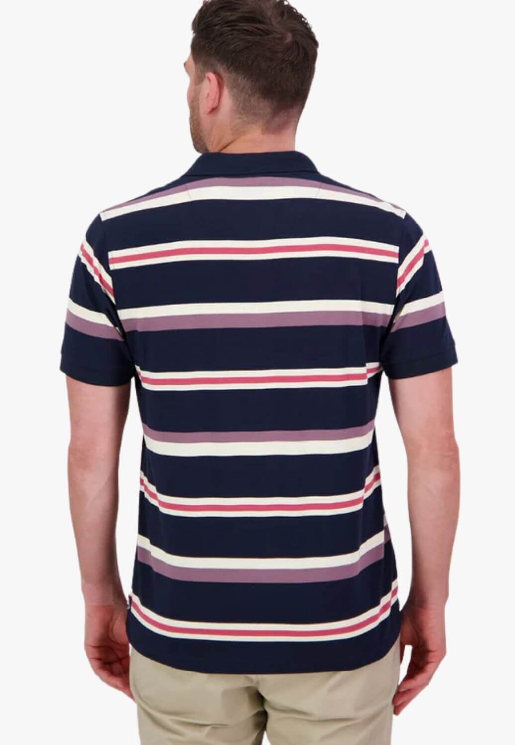 Swanndri Mens Winfred Stripe Polo
