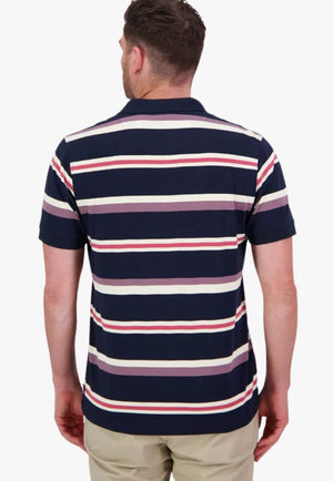 Swanndri Mens Winfred Stripe Polo