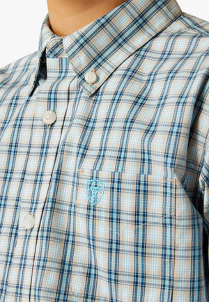 Ariat Boys Pro Series Shelton Long Sleeve Shirt