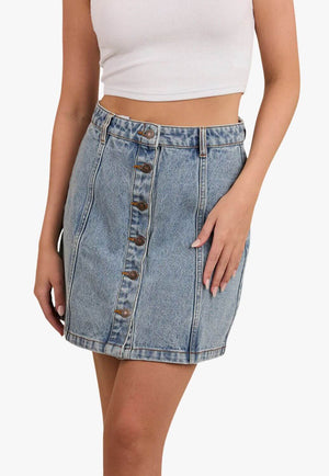 Ringers Western Womens Johanna Denim Skirt