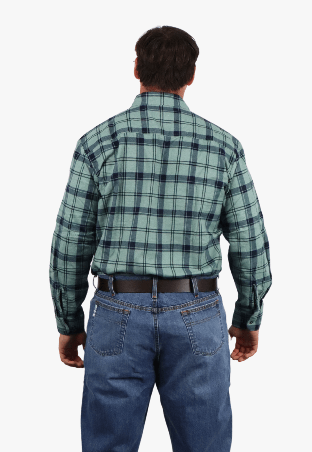 Swanndri Mens Egmont Closed Front Flannelette Shirt Twin Pack