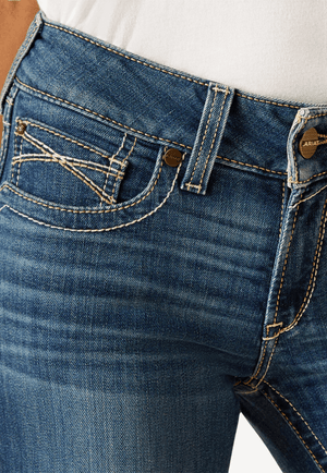 Ariat Womens Alina Arrow Fit Perfect Rise Boot Cut Jean - Vermont