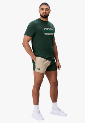 Canterbury Mens Fundamentals Harlequin Drill Shorts