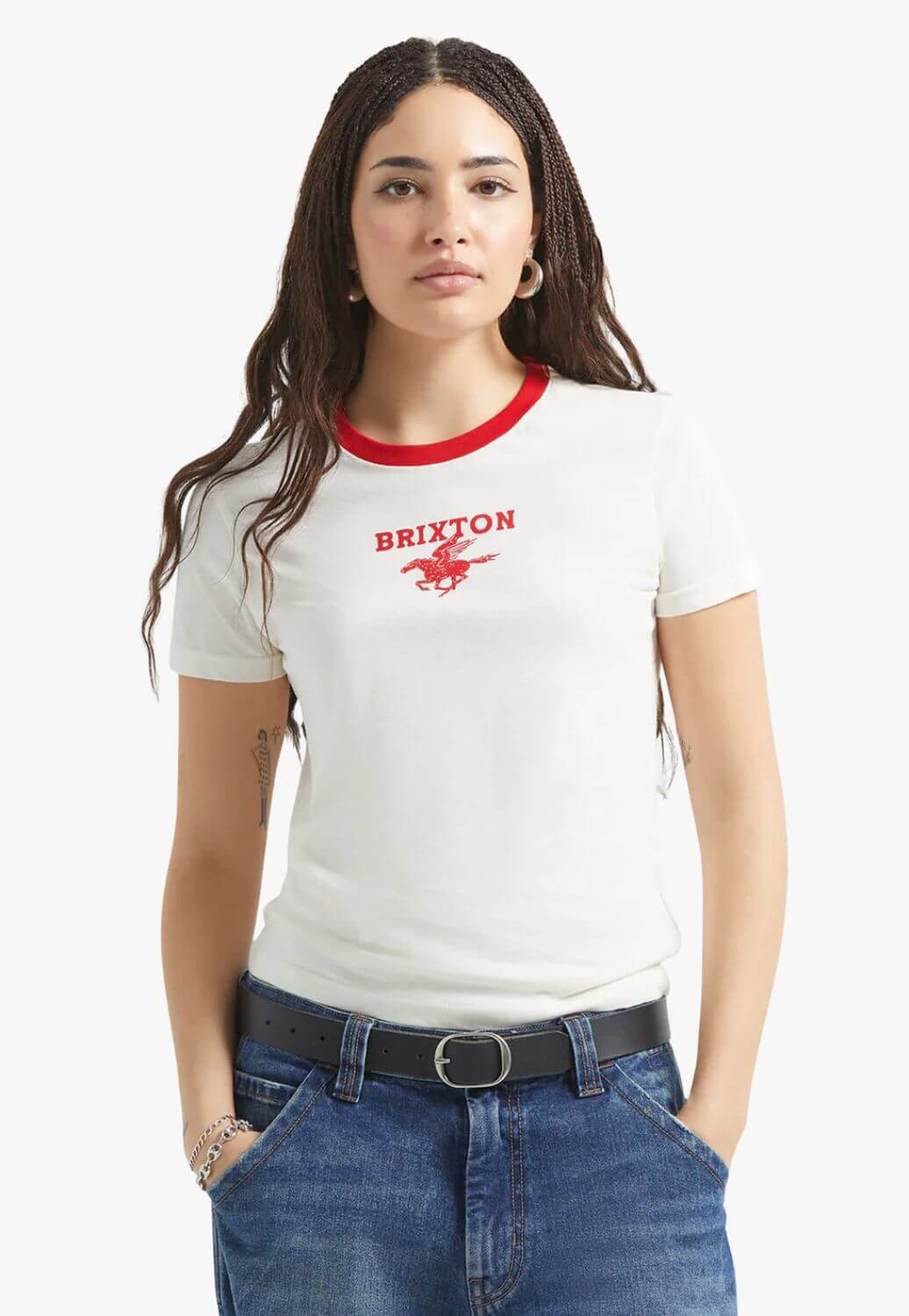 Brixton Womens Pegasus Crew T-Shirt