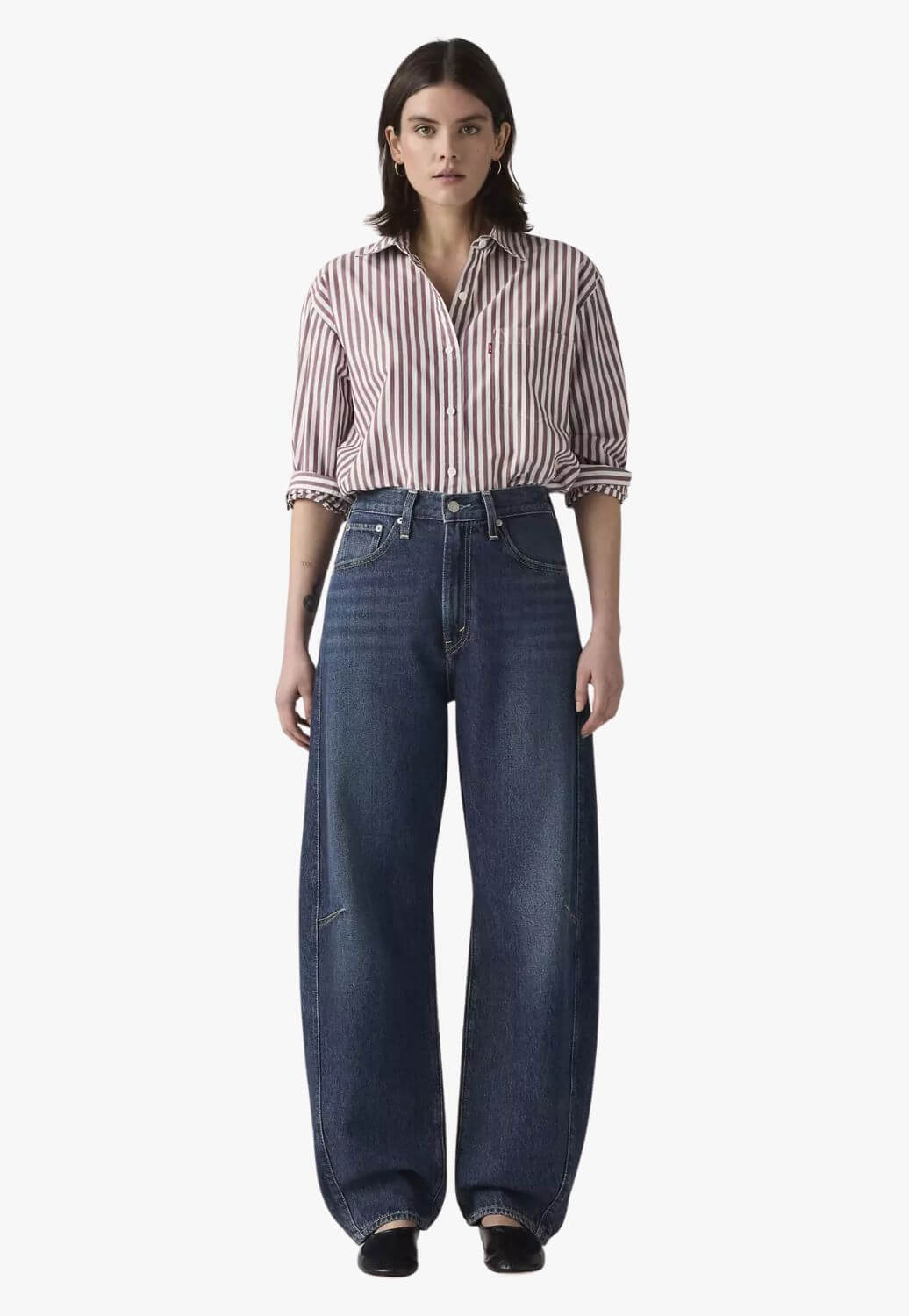 Levis Womens Cinch Barrel Jeans