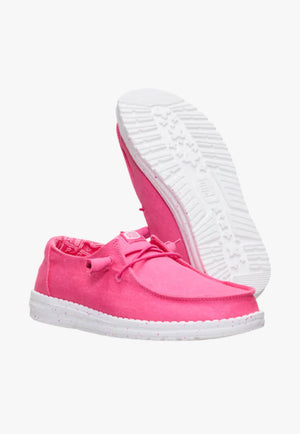 Hey Dude Womens Wendy Stretch Canvas Shoe