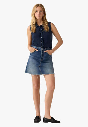Levis Womens Deconstructed Skirt
