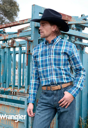 Wrangler Mens Erik Long Sleeve Shirt