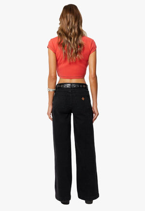 Abrand 95 Mid & Wide Brie Jeans